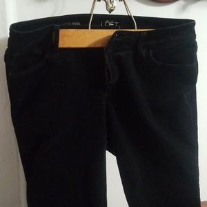 Black Corduroy Boot Cut Pants - Ann Taylor Loft